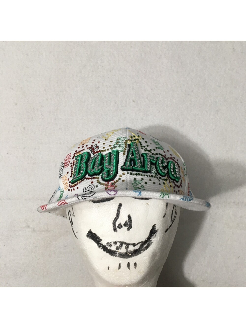 BAY AREA OAKLAND SF ALL OVER 2XL GIGO GANGSTA STREET hat cap area code